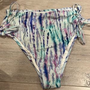 High waisted bikini bottoms from target